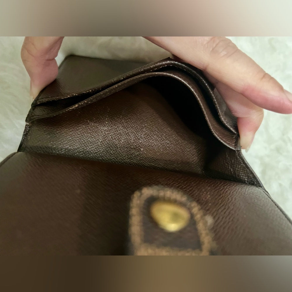 Louis Vuitton Damiere ebene short  Wallet - Picture 7 of 16